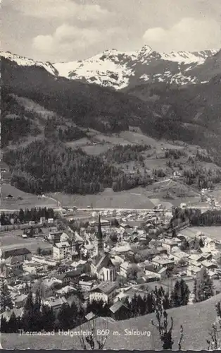 Thermalbad Bad Hofgastein mit Salzburg, gelaufen 1964