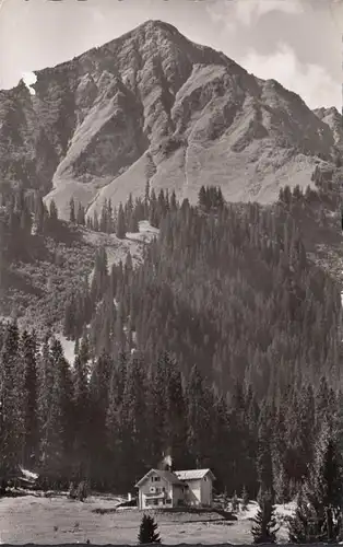 Hirschegg Wäldele, Würzburger Hütte, Kleinwalzertal mit Walmendinger Horn, gelaufen 1956