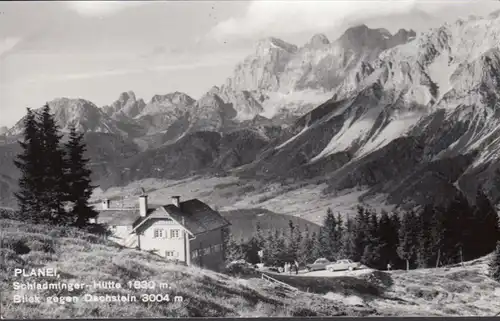 Planai, Planei, Schladminger Hütte, vue sur Dachstein, inachevé- date 1968