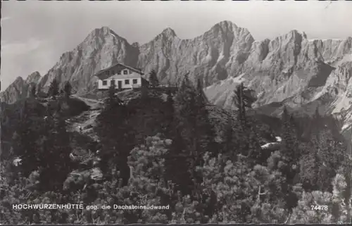 Schladminger Tauern, Hochwurzenhütte gegen die Dachsteinsüdwand, ungelaufen