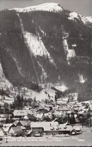 Wintersportplatz Mauterndorf im Lungau, Sessellift, gelaufen 1968