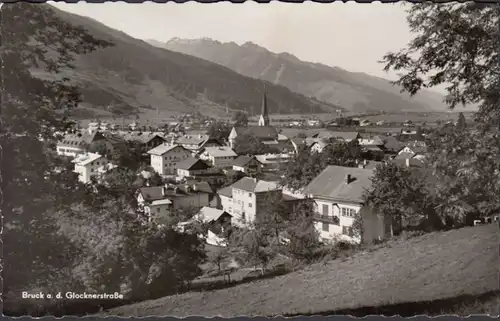 Bruck an der Glocknerstraße, Stadtansicht, gelaufen 1961