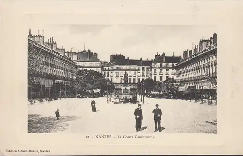 Nantes Le Cours Cambronne, non circulaire