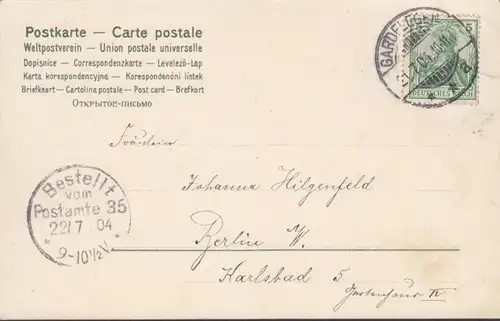 Gardelegen, Salzwedeler Tor, gelaufen 1904
