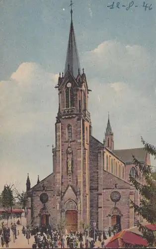 Mariental, Basilika, non circulé, daté 1946