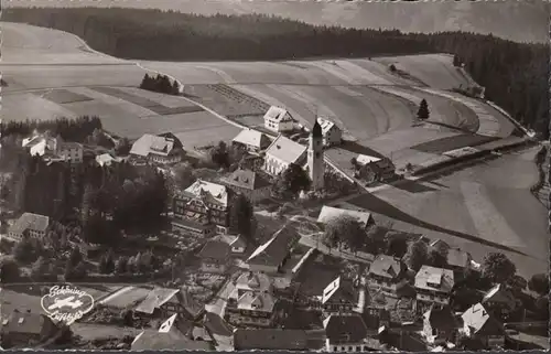 Höchenschwand, station thermale, photographie aérienne, courue 1954