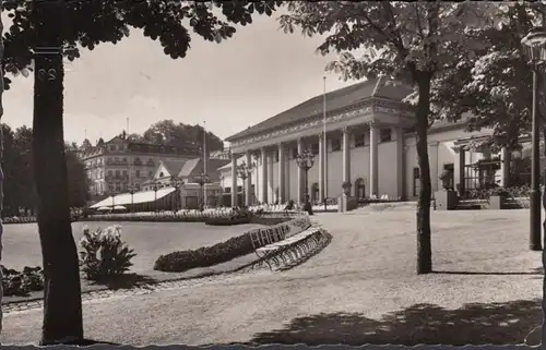 Baden-Baden, Kurhaus, gelaufen 1955
