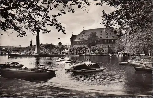 Constance, port de plaisance avec Concile, couru en 1958