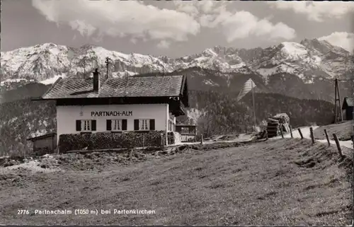 Partnachalm bei Partenkirchen, ungelaufen