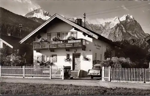 Garmisch, Gasthof Schwaiger, gelaufen 1965