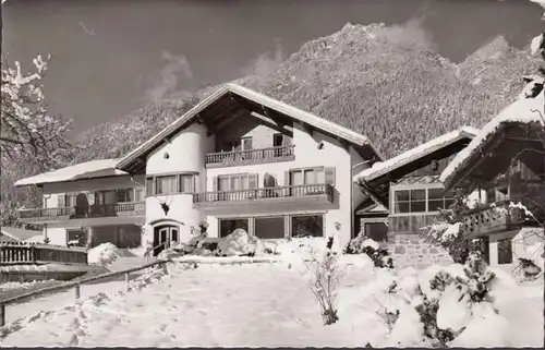 Garmisch, Berggasthof Almhütte, couru en 1964