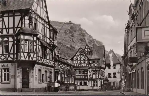 Bacharach, Marktplatz, gelaufen 1958