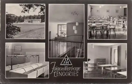 Lenggries, Jugendherberge, gelaufen 1968
