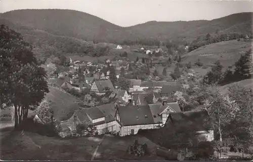 Bad Grund, vue sur la ville, couru en 1956