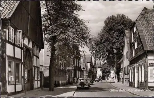 Gütersloh, Münsterstraße, gelaufen 1962