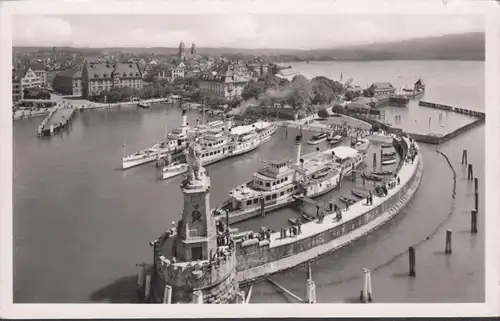 Lindau am Bodensee, Hafen, Schiffe, ungelaufen