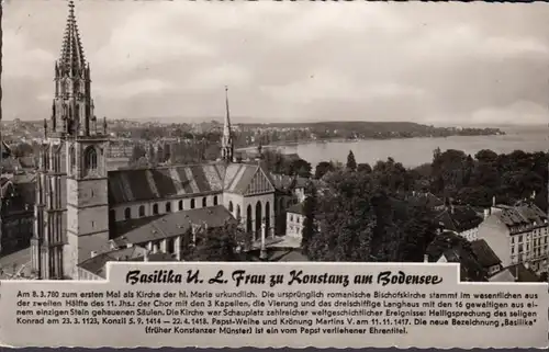 Basilique U.L. femme à Constance sur le lac de Consol, couru 1960