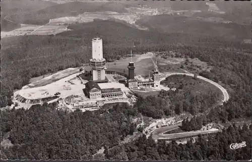 Großer Feldberg, Fernmelde- Fernseh und UKW Sende, gelaufen