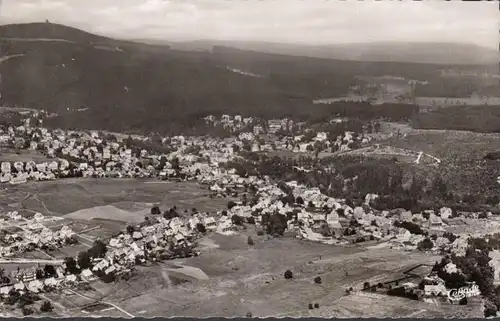 Braunlage, Fliegeraufnahme, gelaufen 1955