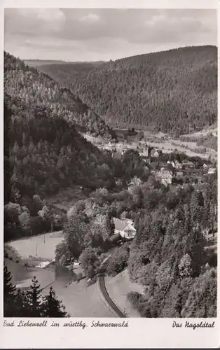 Bad Liebenzell, Das Nagoldtal, gelaufen 1954