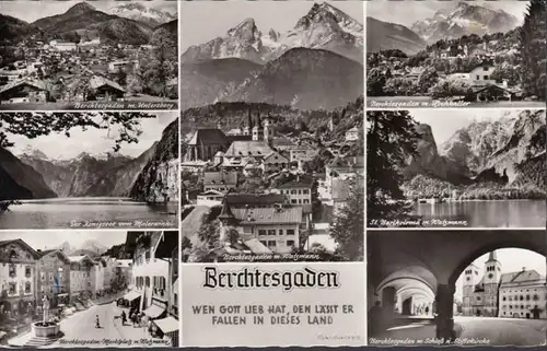 Berchtesgaden, Wen Gott lieb hat, Mehrbild, gelaufen 1958
