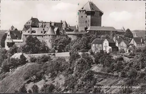 Château du châteaux de Wupper, poste ferroviaire, parcouru en 1954