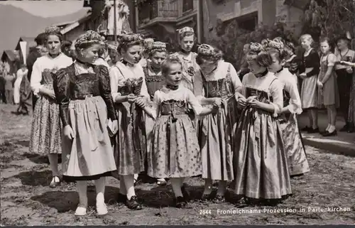 Garmisch Partenkirchen, Frohnleichnams Prozession, ungelaufen