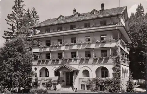 Garmisch Partenkirchen, Erholungsheim der Landeselektrizitätsversorger, gelaufen 1966