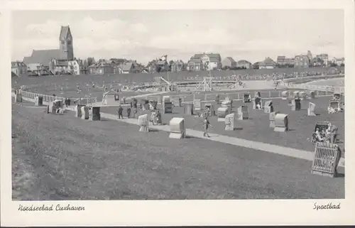 Mer du Nord Bain de Cuxhaven, bain de sport, non-roulé