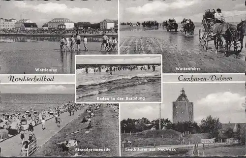 Nordseeheilbad Cuxhaven, Wattlaufen, Wattenfahrt, Promenade, ungelaufen