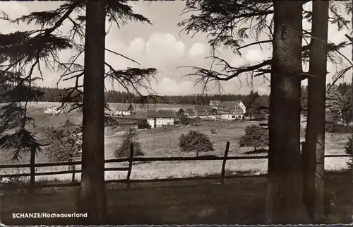 Winterberg, Schanze, Hochsauerland, gelaufen 1969