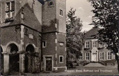 Meppen, Rathaus und Stadthaus, ungelaufen