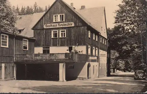 Bad Schandau, Gasthaus Forstmühle, Krippengrund, couru 1963
