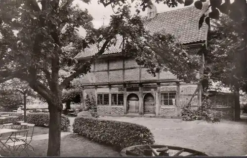 Bad Zwischenahn, Bauernhaus Spiekerwirtschaft, gelaufen 1959