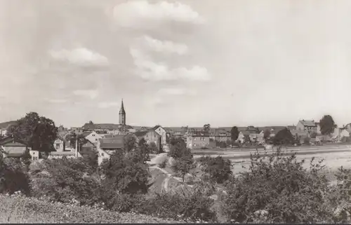 Garde, vue de la ville, incurvée