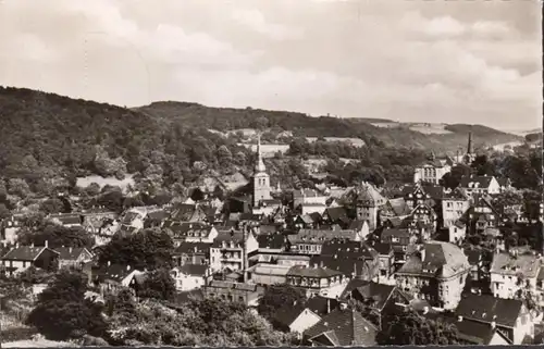 Velbert, Langenberg, Stadtansicht, gelaufen