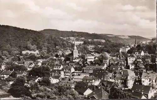 Velbert, Langenberg, vue sur la ville, couru