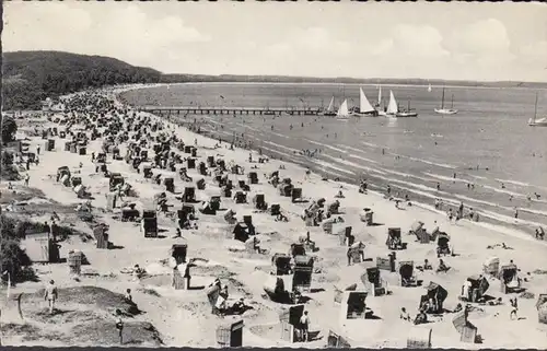 Timmendorfer Plage, partie de plage, courue en 1963