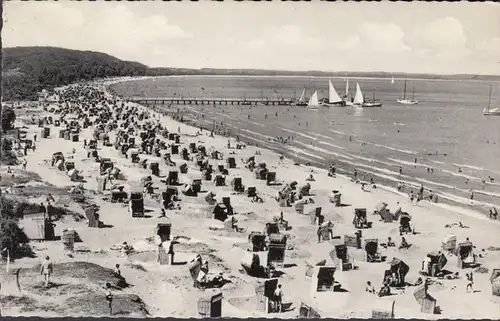 Timmendorfer Strand, Strandpartie, gelaufen 1963