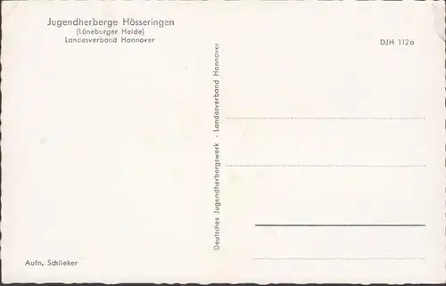 Suderburg, Hösseringen, Jugendherberge, ungelaufen