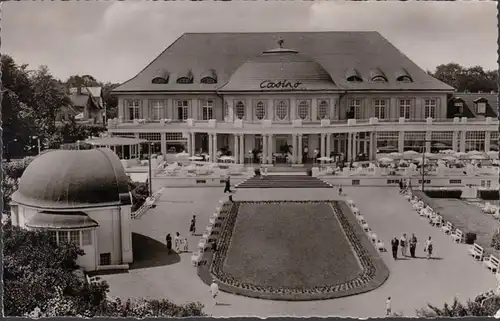 Travemünde, Casino, Ostseebad, gelaufen 1958