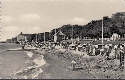 Wyk auf Föhr, Strand, Strandkörbe, ungelaufen