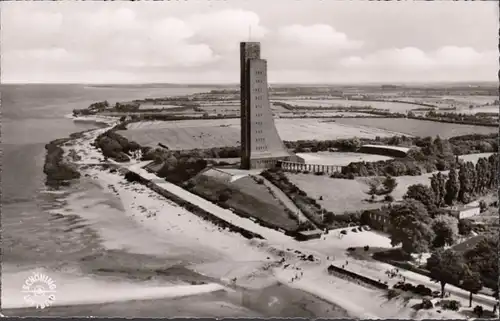 Laboe, monument marin, photo aérienne, couru en 1957