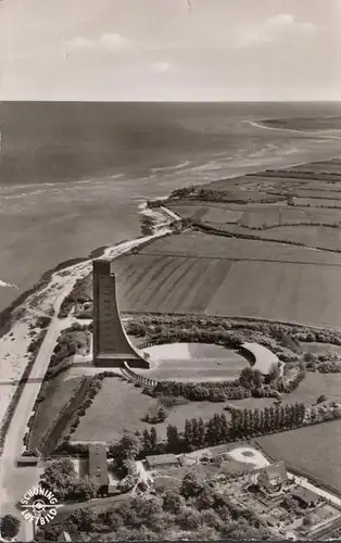 Laboe, monument marin, photo aérienne, couru en 1960