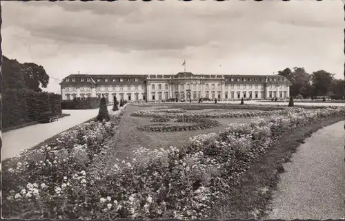 Ludwigsburg, Schloß, gelaufen 1953