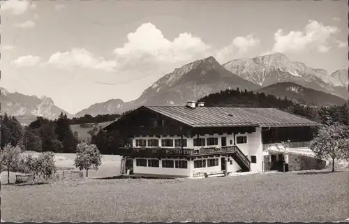 Schönau am Königssee, Gasthof Gröllehen, couru en 1958