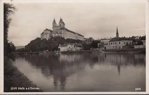Stift Melk an der Donau, gelaufen 1941
