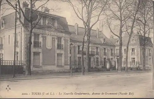 Tours, La Nouvelle Gendarmerie, Avenue de Grammont, non circulé
