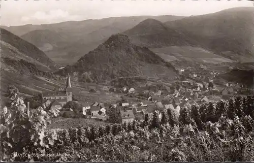 Mayschoss à l'Ahr, vue de la ville, couru en 1964
