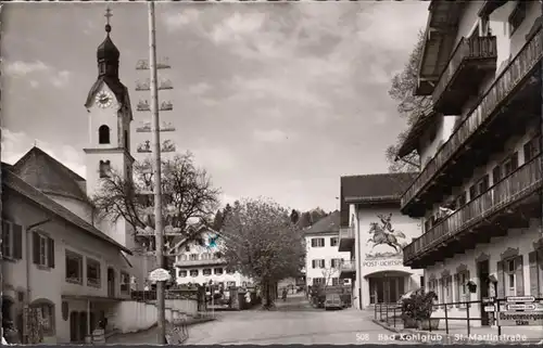 Bad Kohlgrub, St. Martinstraße, gelaufen 1960